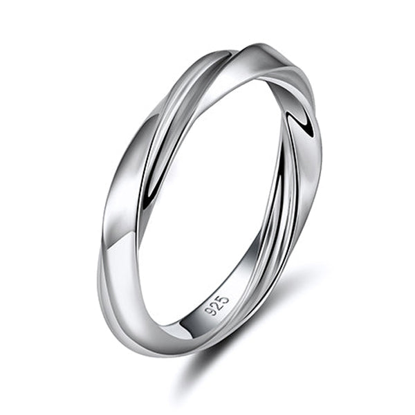 Infinity Ring - Sterling Silver