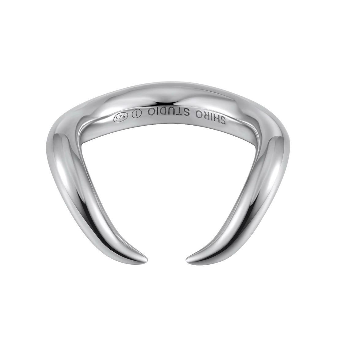 Albedo’s Horn Ring - Sterling Silver