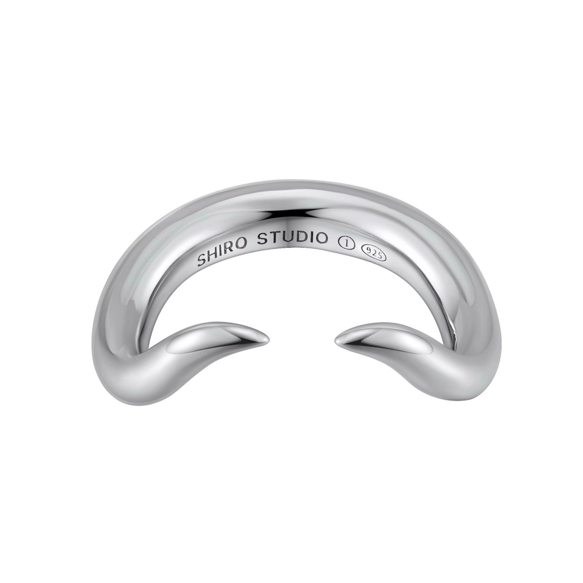The ring white britannia silver | SHINYA