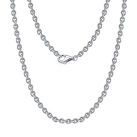 Roll Chain Necklace - Sterling Silver