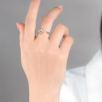 Wish Key Ring - 18K Gold