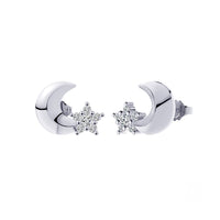 Luna Studs - Sterling Silver