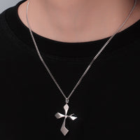 Crux Necklace - Sterling Silver