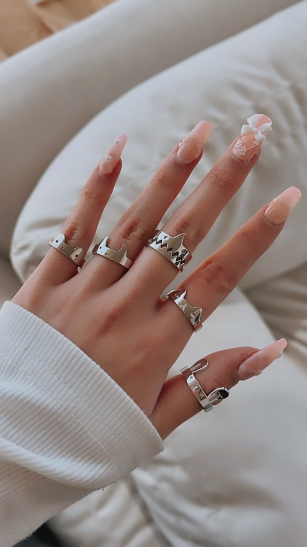 Aku Ring - Sterling Silver – Shiro Studio