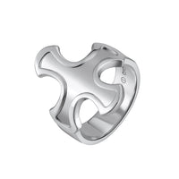 Cross Ring - Sterling Silver
