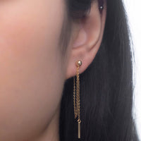 Tether Studs - 14K Gold