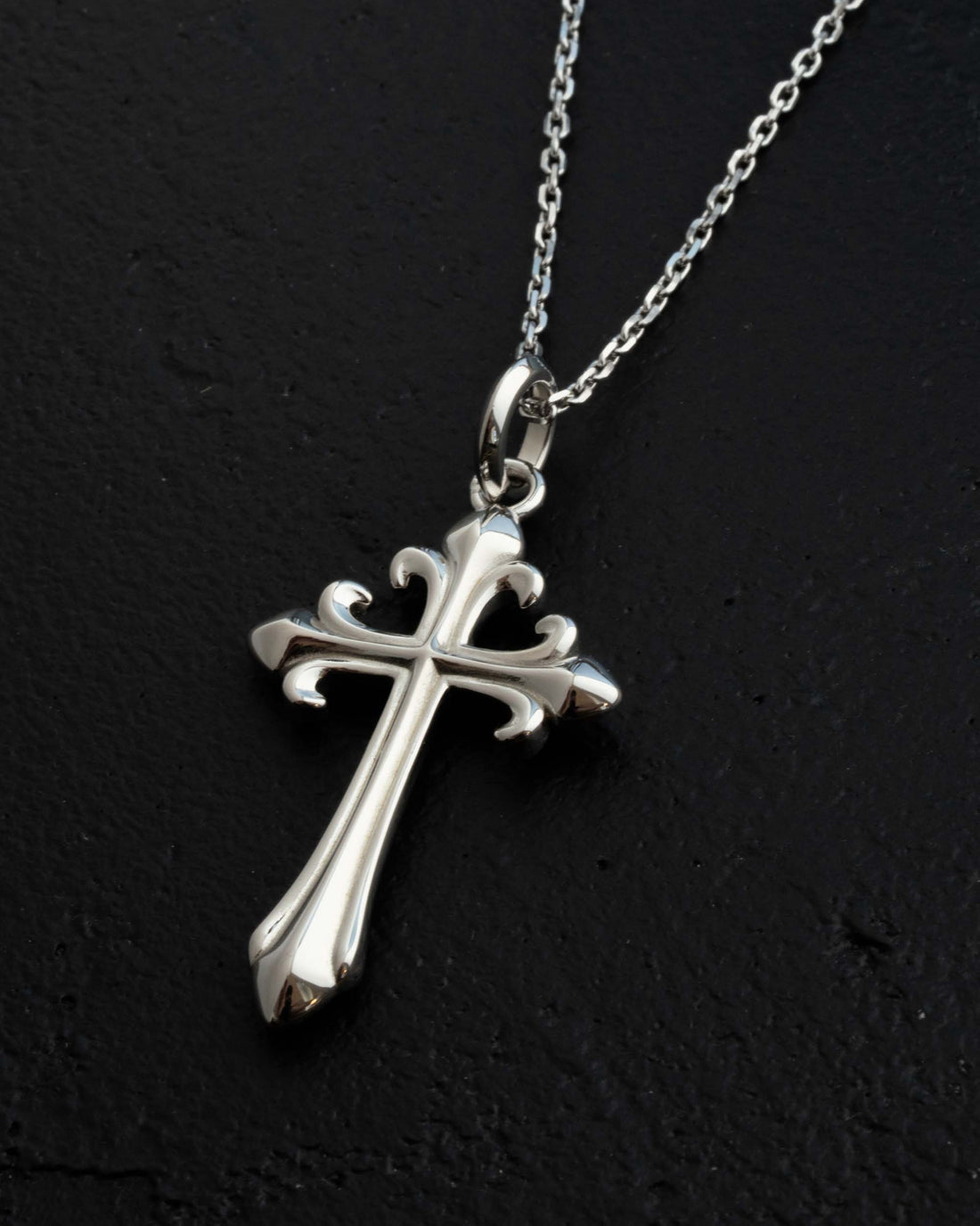 Santos Cross Necklace - Sterling Silver