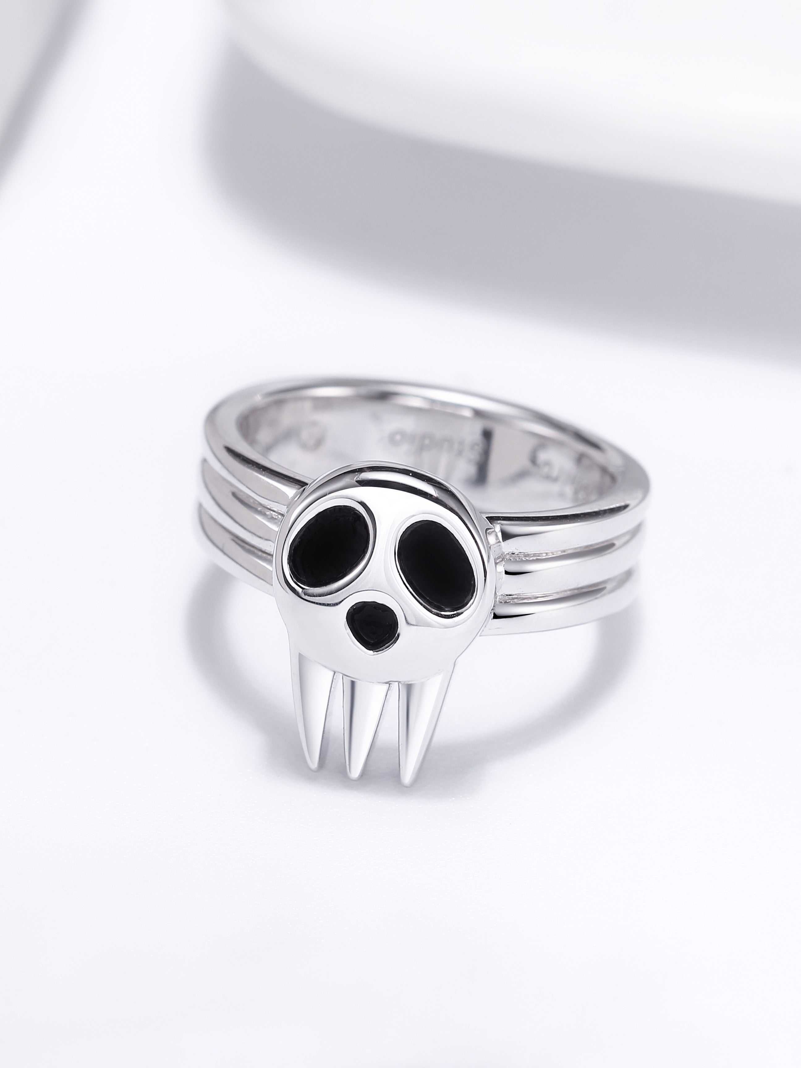 SOUL EATER SILVER RING ソウルイーター シルバーリング Shinigami Ring - Sterling Silver – Shiro Studio