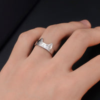 Turbo Cat Ring - Sterling Silver