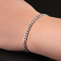 Essential Cuban Lite - Sterling Silver