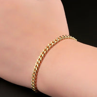 Essential Cuban Lite - 14K Gold