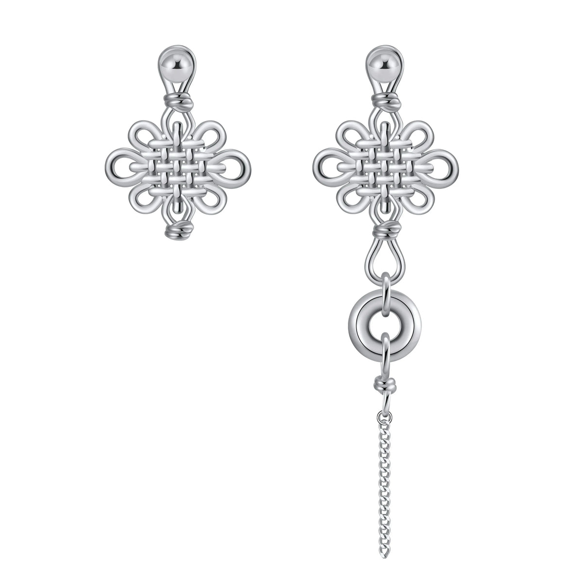 Haku Earrings - Sterling Silver – Shiro Studio
