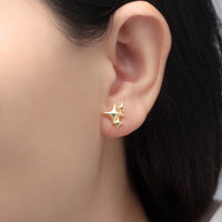 Sparkle Studs - 18k Gold