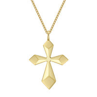 Crux Necklace - 14K Gold