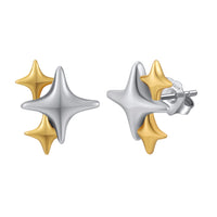 Sparkle Studs - Sterling Silver