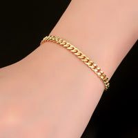 Essential Cuban Lite - 14K Gold