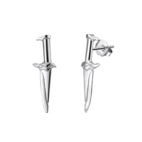 Ichi Dagger Studs  - Sterling Silver