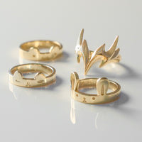Villain Ring - 14K Gold