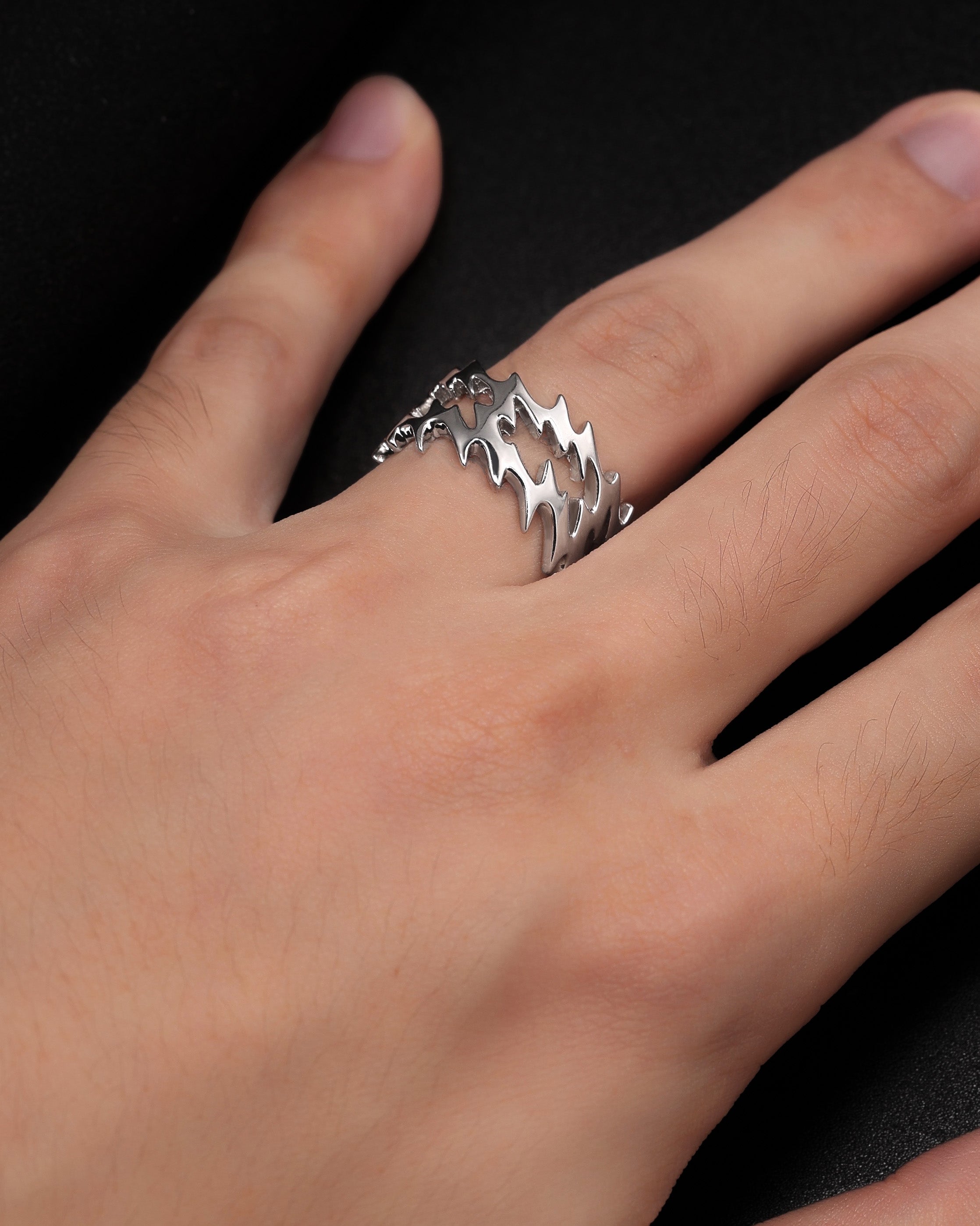 XRAGE HUNTERxHUNTER アルカ リング Killua Ring - Sterling Silver – Shiro Studio
