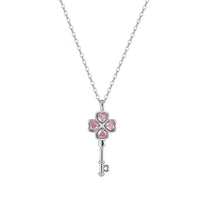 Wish Key Necklace - Sterling Silver