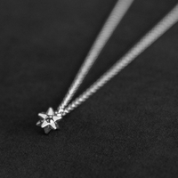 Star Fragment Necklace - Sterling Silver
