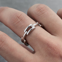 Wabi Ring - Sterling Silver