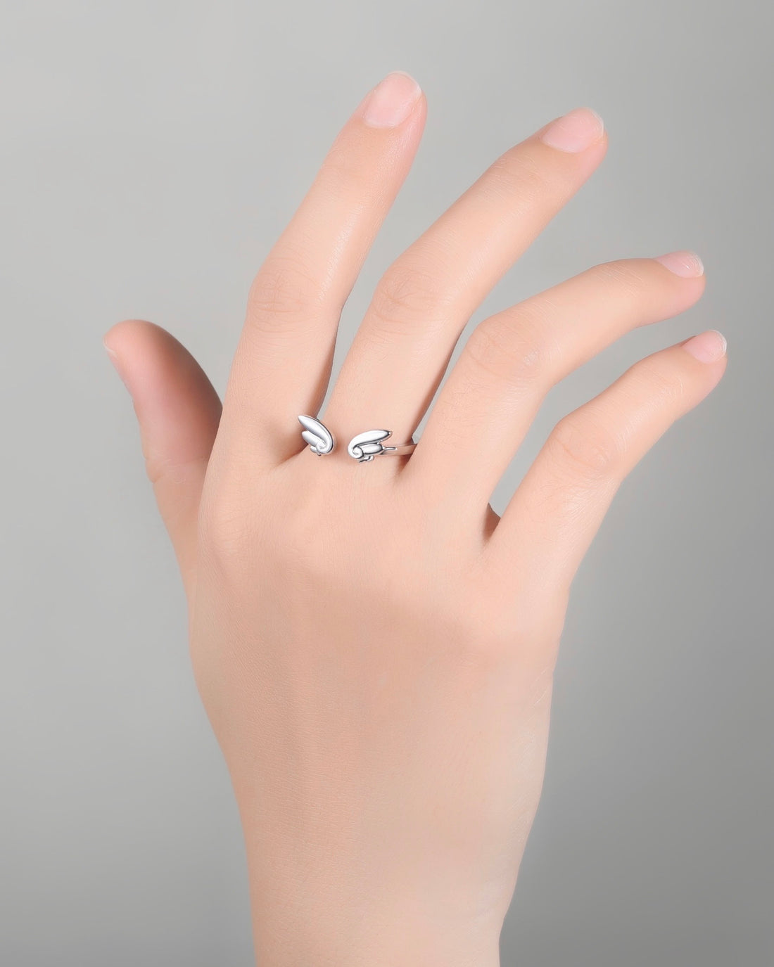 Chibi Wing Ring - Sterling Silver
