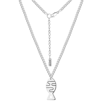 Mariner Pendant Necklace - Sterling Silver