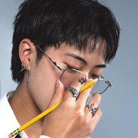 Okarun Mask Ring - Sterling Silver