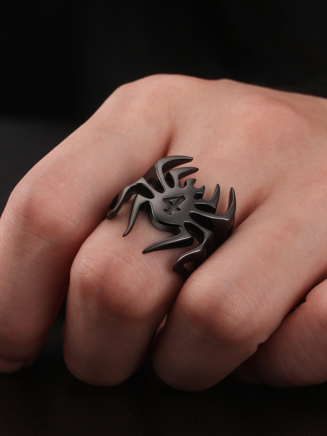 Hisoka Ring - Black Gold