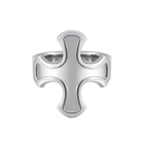 Cross Ring - Sterling Silver