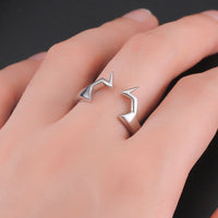 Tattoo Ring - Sterling Silver