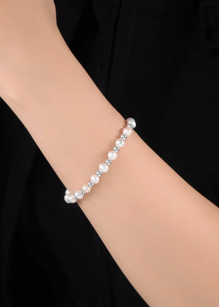 Astral Pearl Bracelet - Sterling Silver