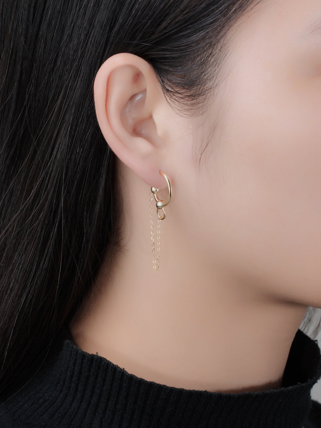 Pendulum Earrings  - 14K Gold