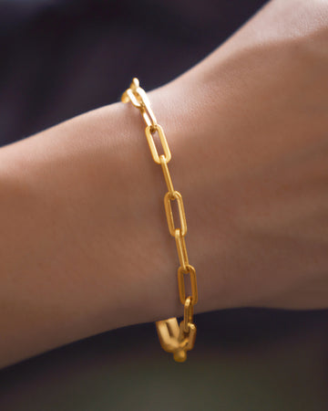 Clip Chain Bracelet - 14K Gold