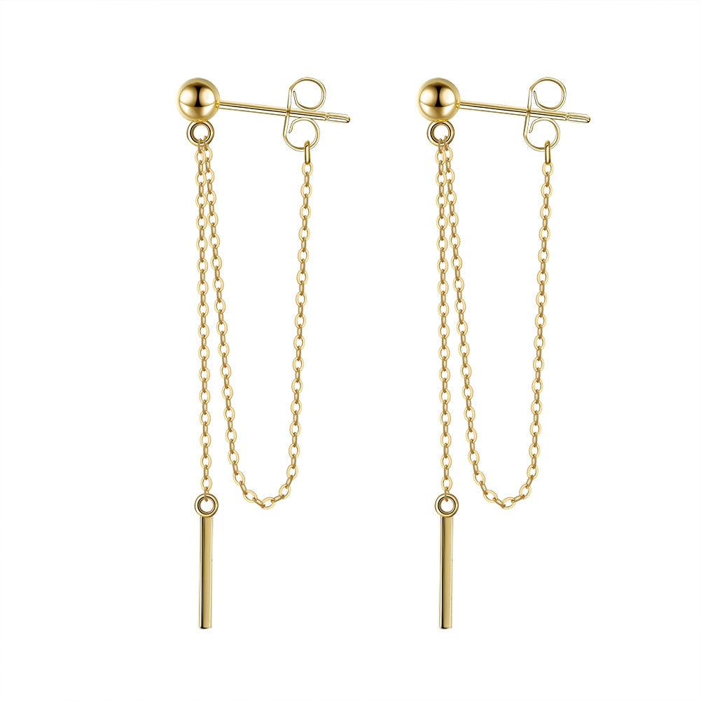 Tether Studs  - 14K Gold