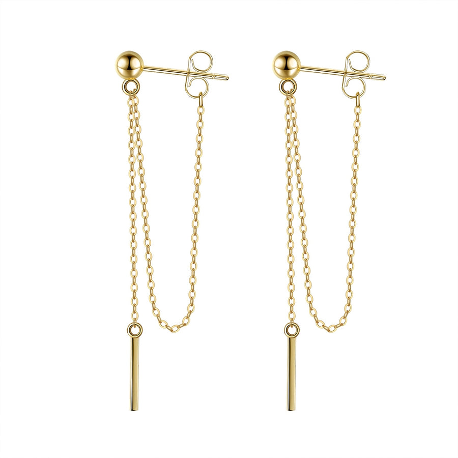 Tether Studs  - 14K Gold