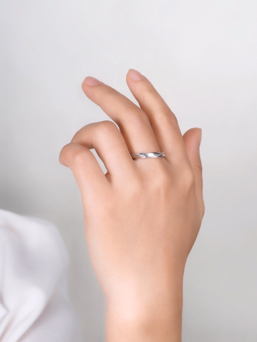 Infinity Ring - Sterling Silver