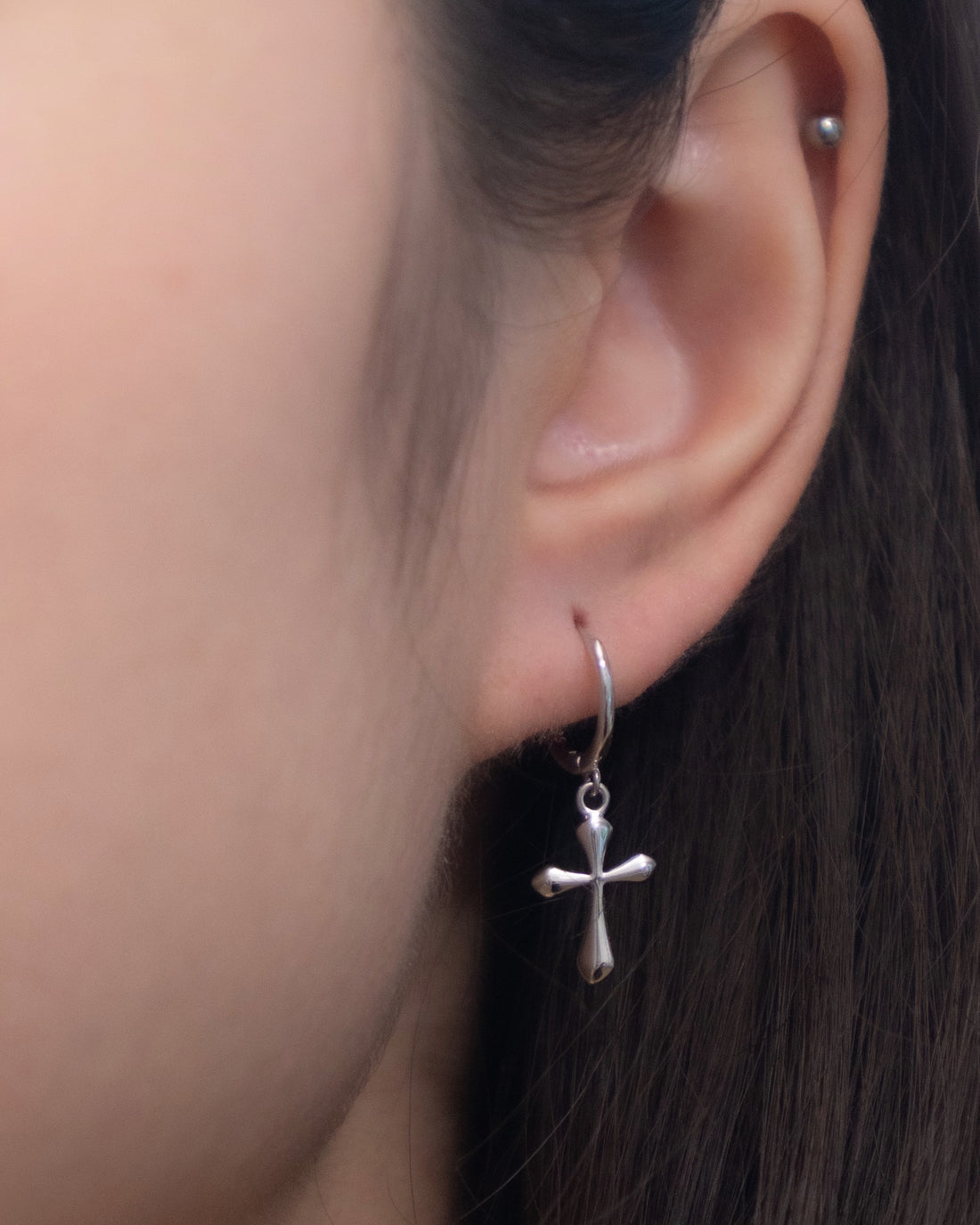Crux Earrings  - Sterling Silver