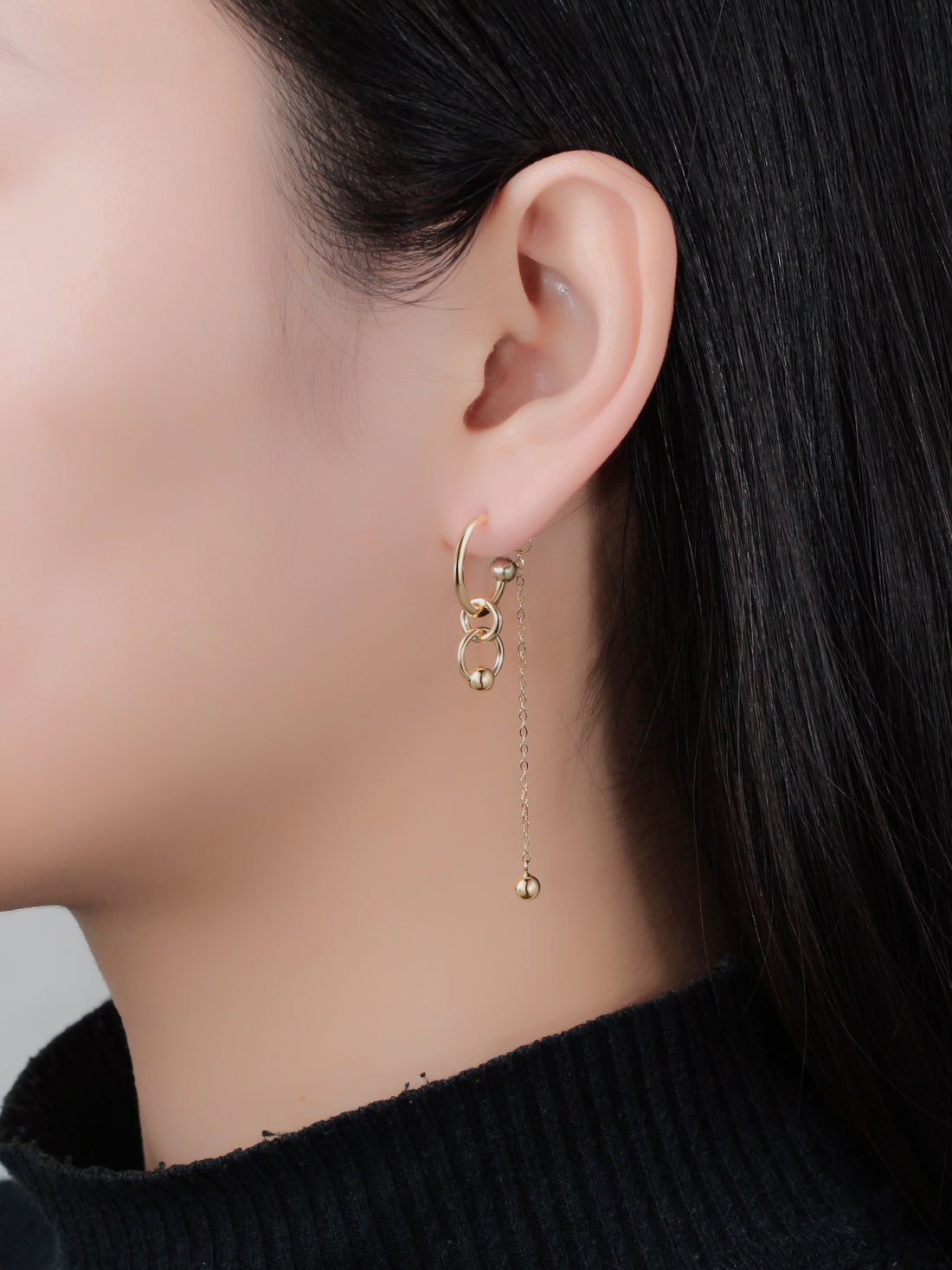 Pendulum Earrings  - 14K Gold