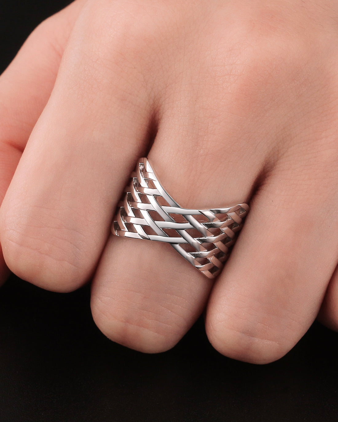 Athena Ring - Sterling Silver