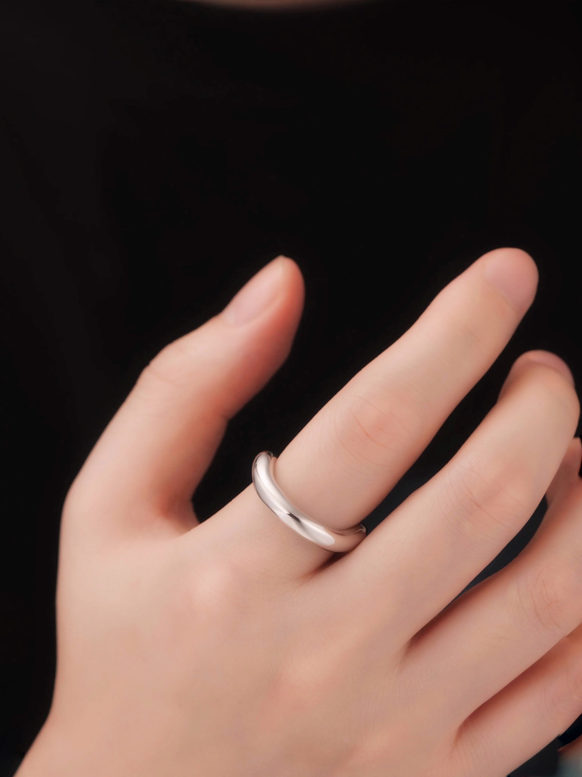Albedo’s Horn Ring - Sterling Silver
