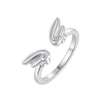 Chibi Wing Ring - Sterling Silver