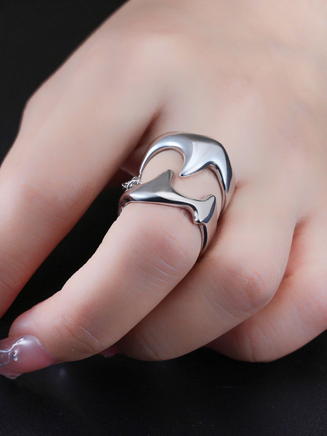 Fracture Ring - Sterling Silver