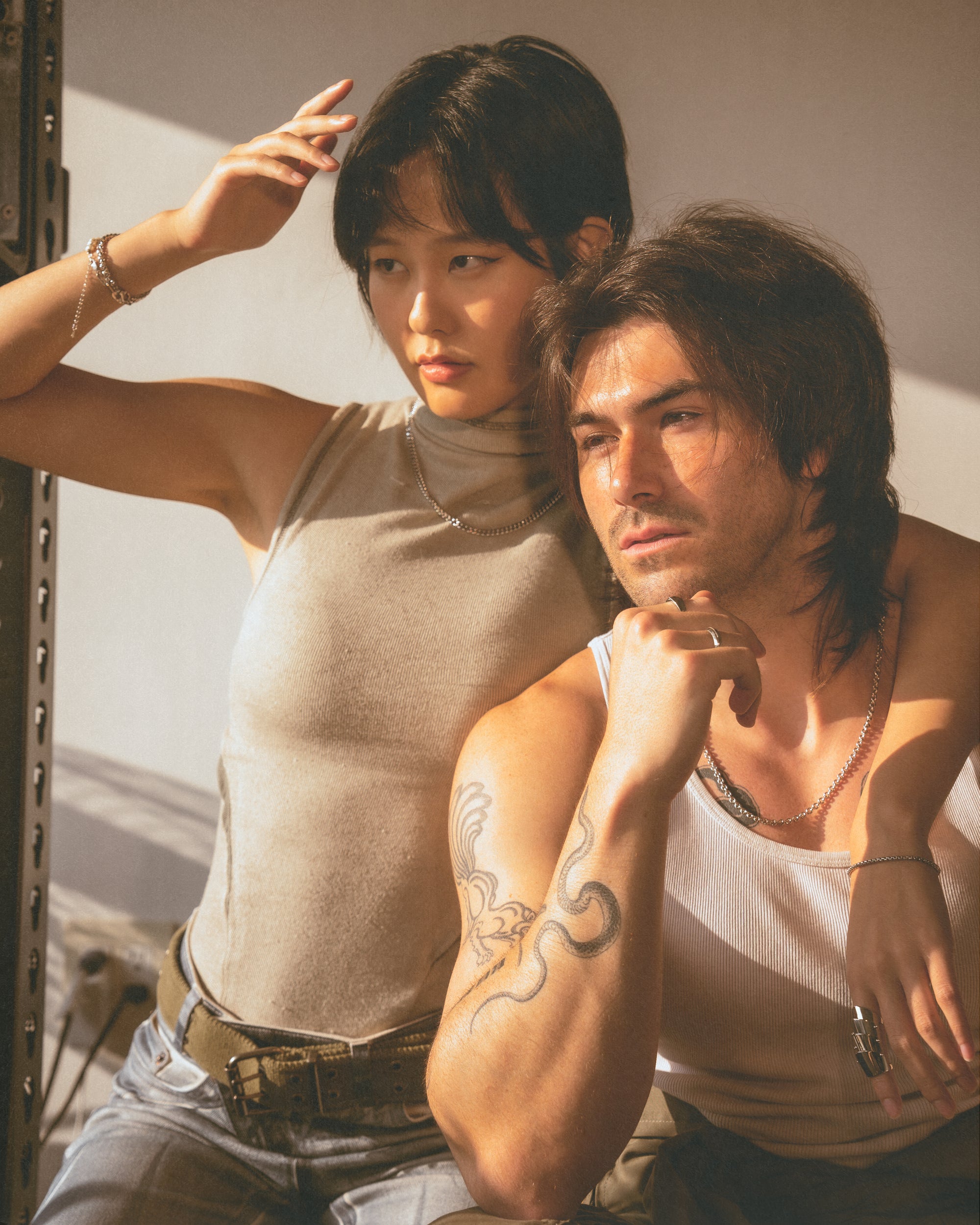 Pearl Rope Double Bracelet - Sterling Silver/Freshwater Pearl