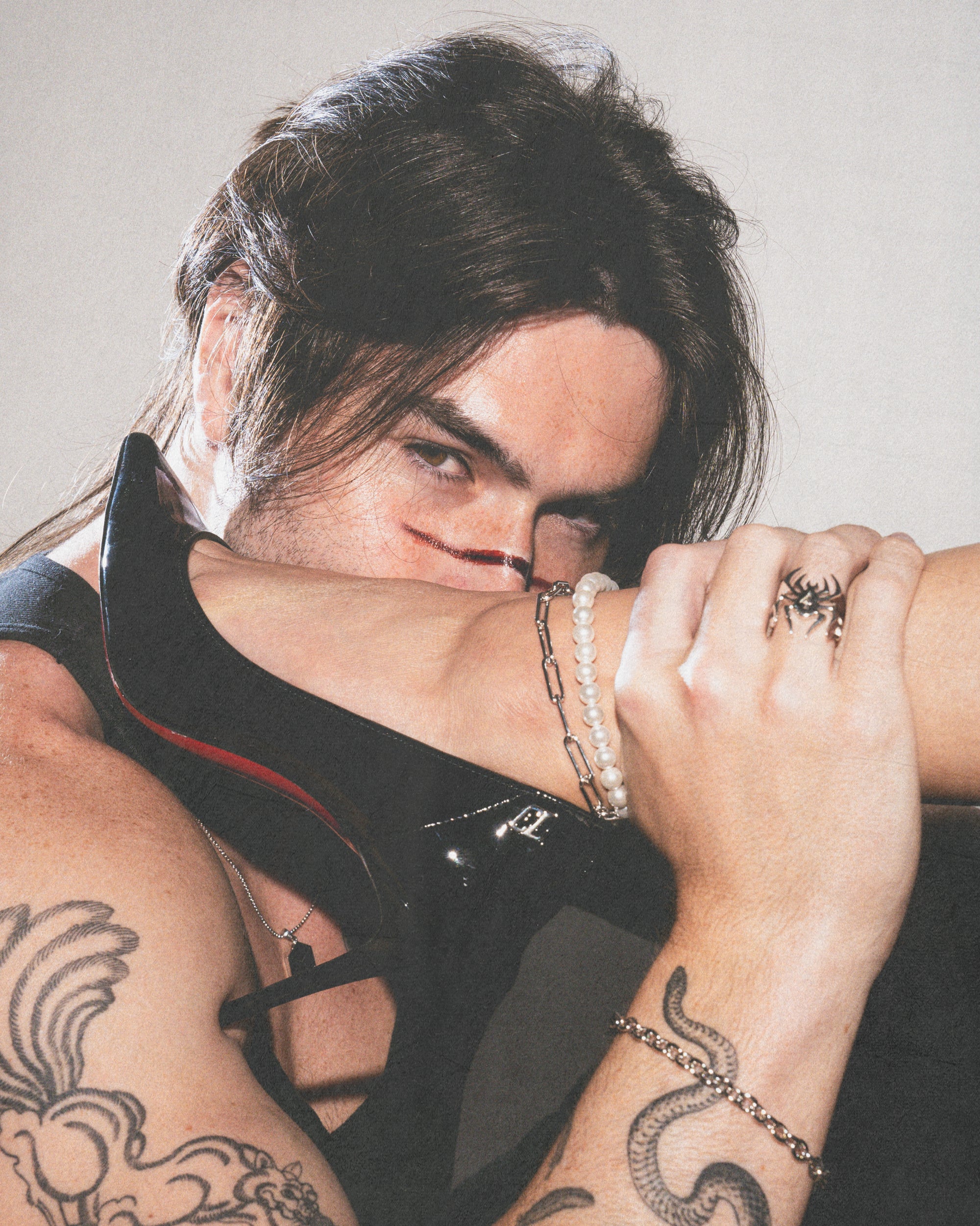 Pearl Link Necklace - Sterling Silver