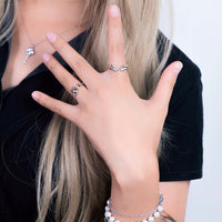 Chibi Wing Ring - Sterling Silver
