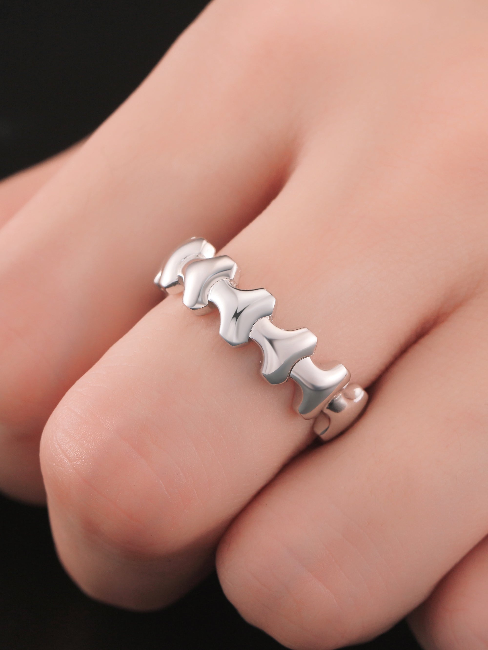 EXO Ring - Sterling Silver
