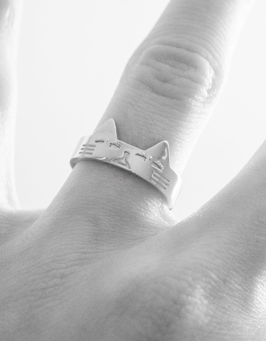 Turbo Cat Ring - Sterling Silver