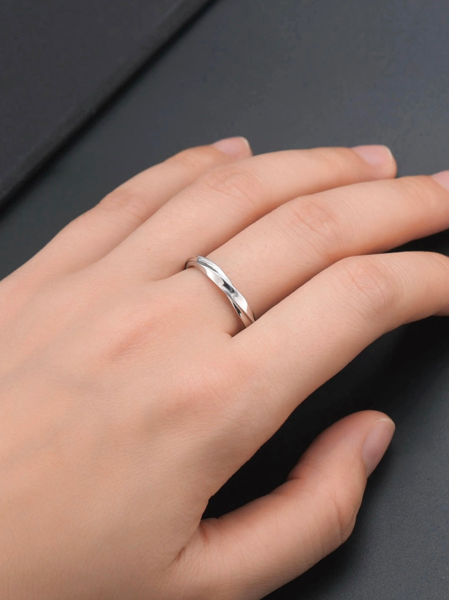 Infinity Ring - Sterling Silver